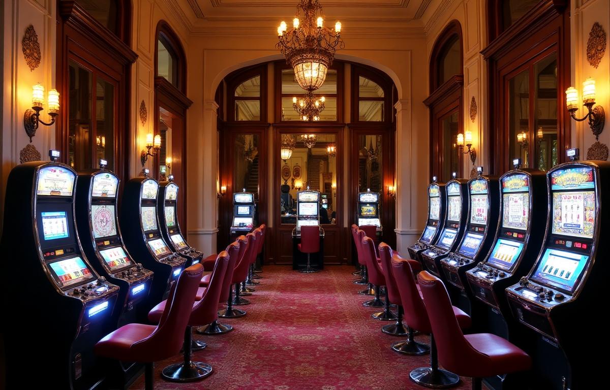 Historic gaming hall in Barcelona