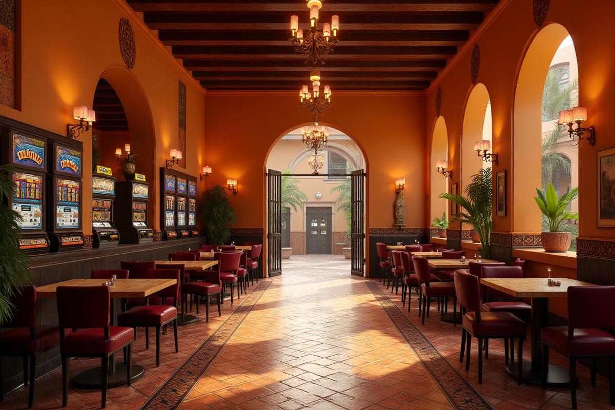 Andalusian interior and slot machines Sevilla