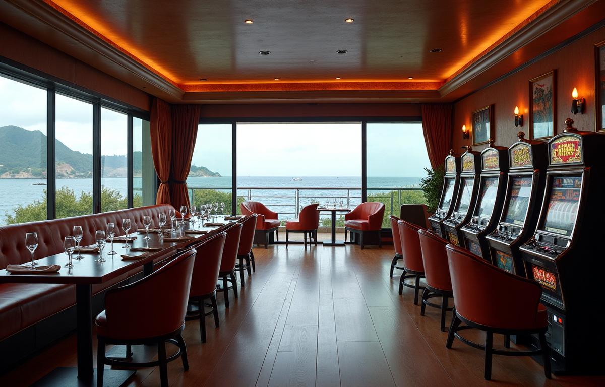 Casino cafe in San Sebastian