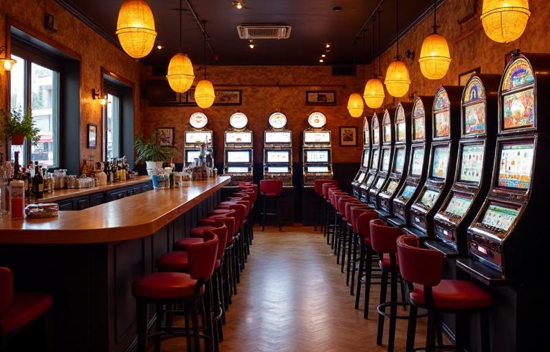 Slot cafe atmosphere in Spain